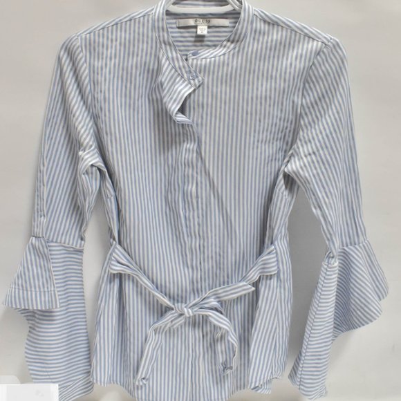 Guess women's long sleeve blouse Sz xsmall - Picture 1 of 17